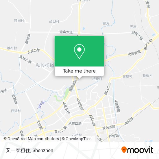 又一春租住 map