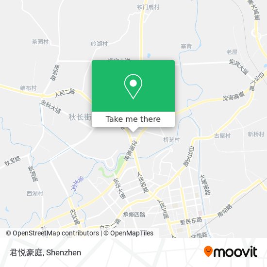 君悦豪庭 map