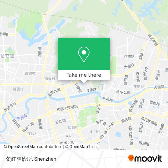 贺红林诊所 map