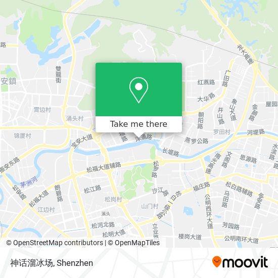 神话溜冰场 map