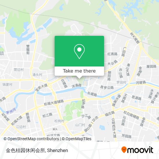 金色桔园休闲会所 map