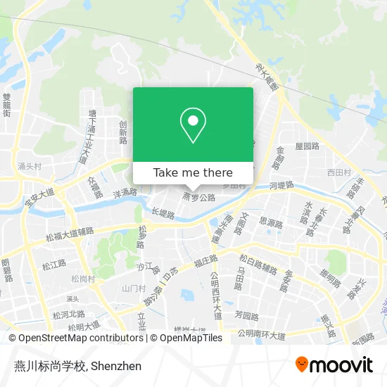 燕川标尚学校 map