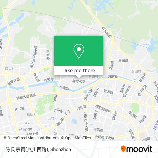 陈氏宗祠(燕川西路) map