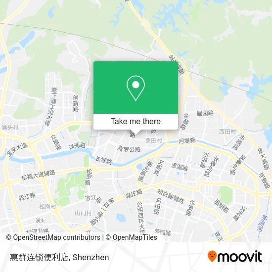 惠群连锁便利店 map