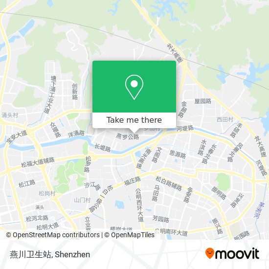 燕川卫生站 map