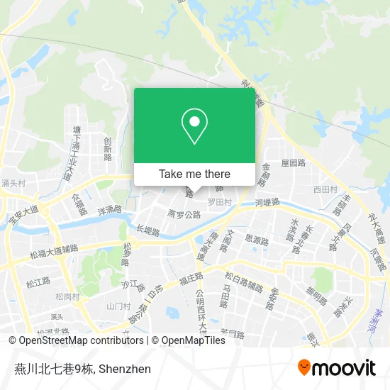 燕川北七巷9栋 map