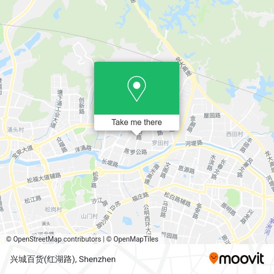 兴城百货(红湖路) map