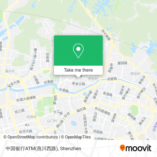 中国银行ATM(燕川西路) map