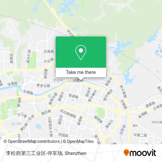 李松蓢第三工业区-停车场 map