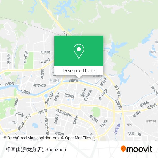 维客佳(腾龙分店) map