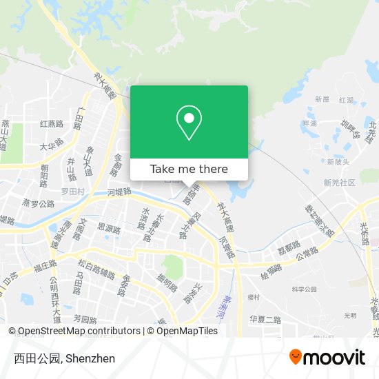 西田公园 map