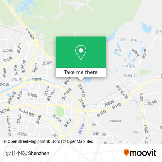 沙县小吃 map