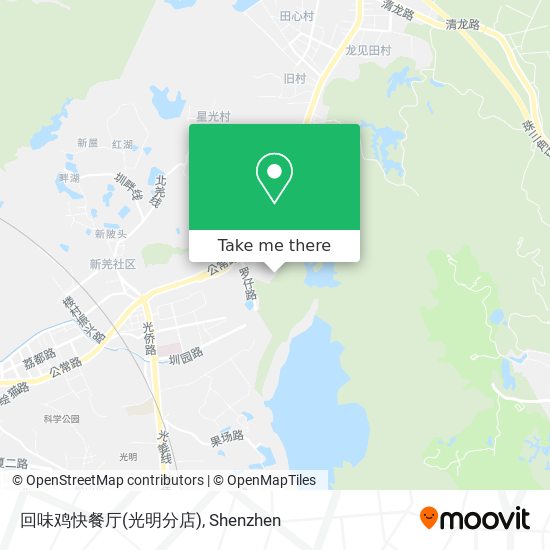 回味鸡快餐厅(光明分店) map