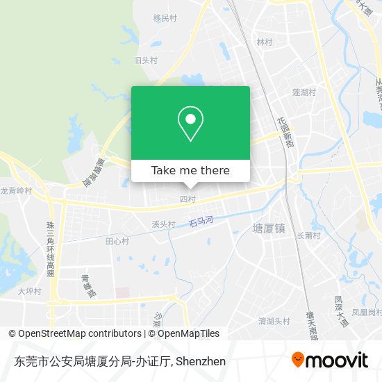 东莞市公安局塘厦分局-办证厅 map