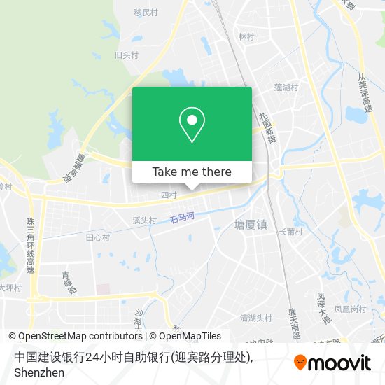 中国建设银行24小时自助银行(迎宾路分理处) map