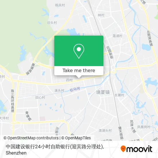 中国建设银行24小时自助银行(迎宾路分理处) map