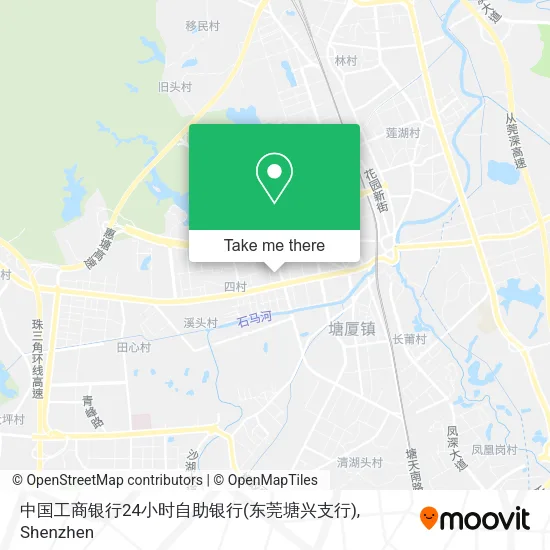 中国工商银行24小时自助银行(东莞塘兴支行) map