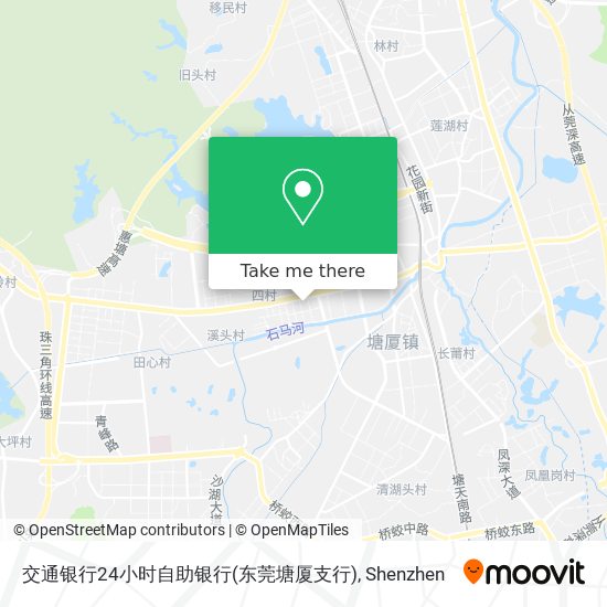 交通银行24小时自助银行(东莞塘厦支行) map