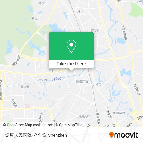 塘厦人民医院-停车场 map