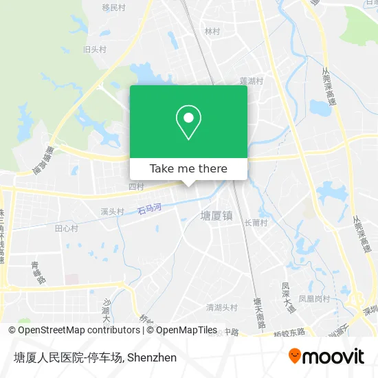 塘厦人民医院-停车场 map