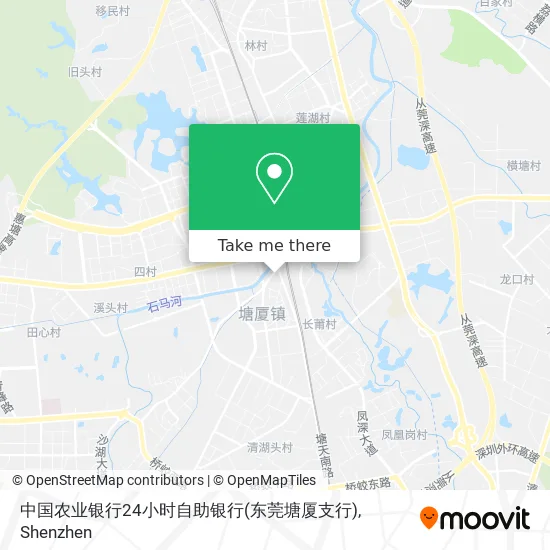 中国农业银行24小时自助银行(东莞塘厦支行) map
