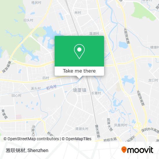 雅联钢材 map