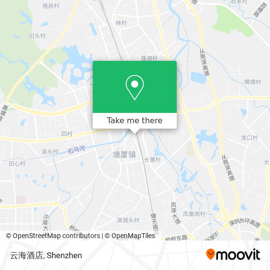 云海酒店 map