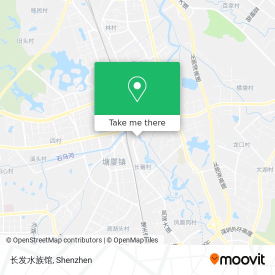 长发水族馆 map