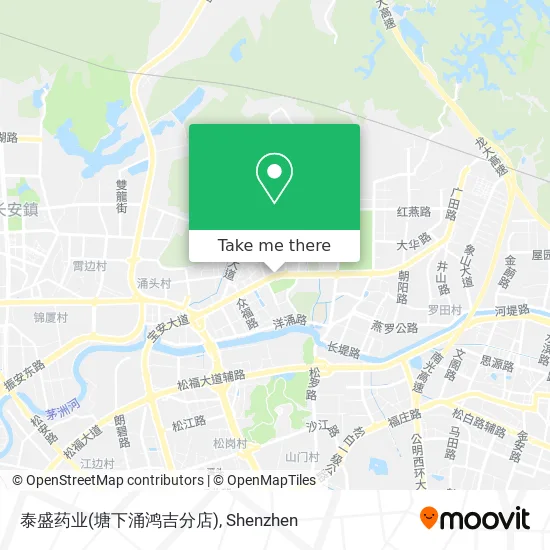 泰盛药业(塘下涌鸿吉分店) map