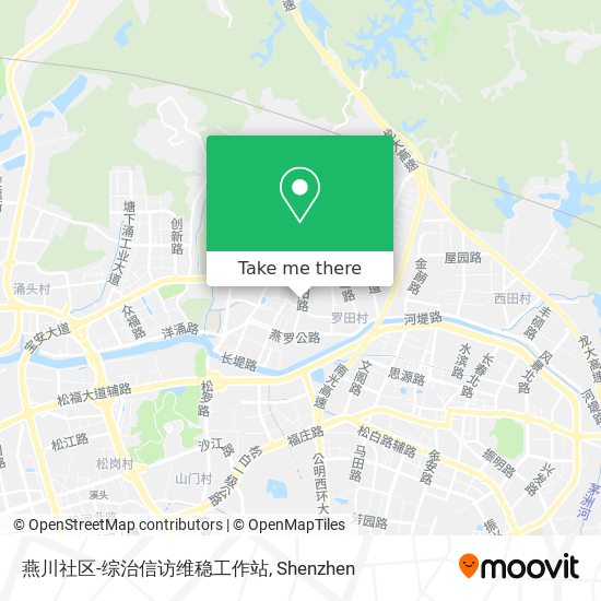 燕川社区-综治信访维稳工作站 map