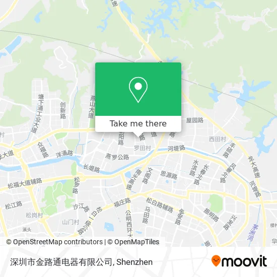 深圳市金路通电器有限公司 map