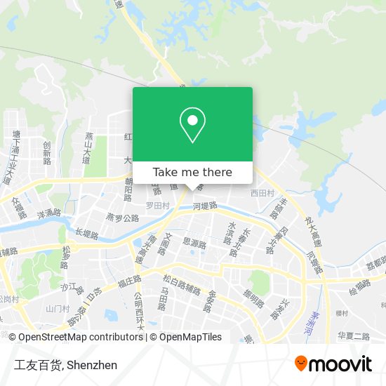 工友百货 map