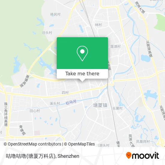 咕噜咕噜(塘厦万科店) map