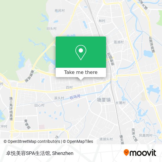 卓悦美容SPA生活馆 map