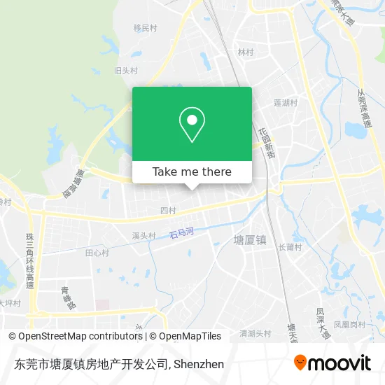 东莞市塘厦镇房地产开发公司 map