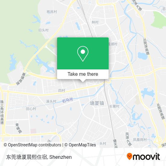 东莞塘厦晨熙住宿 map