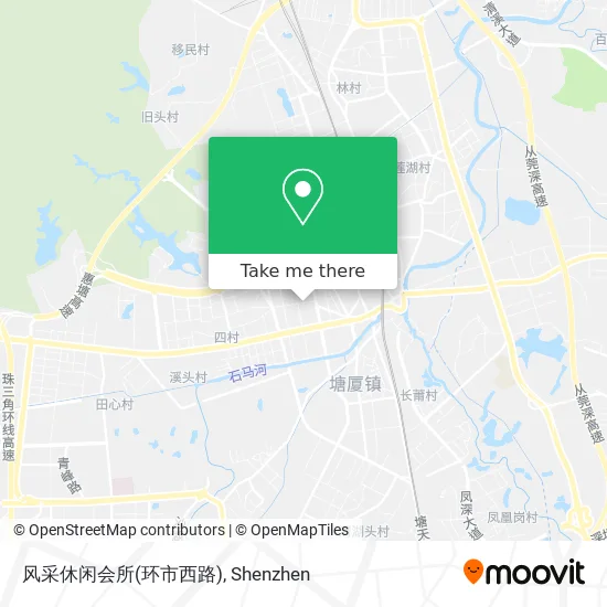 风采休闲会所(环市西路) map