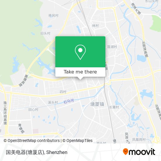 国美电器(塘厦店) map