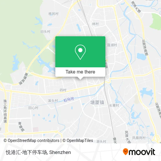悦港汇-地下停车场 map