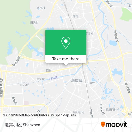 迎宾小区 map