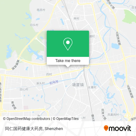 同仁国药健康大药房 map