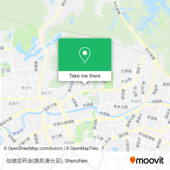 信德堂药业(惠民康分店) map