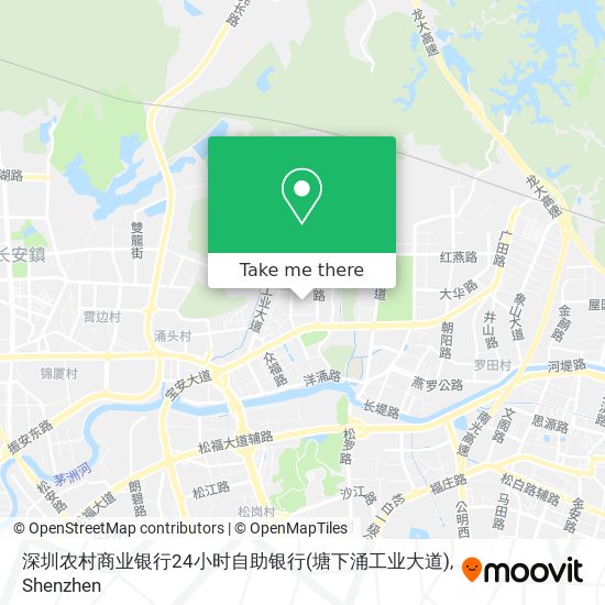 深圳农村商业银行24小时自助银行(塘下涌工业大道) map