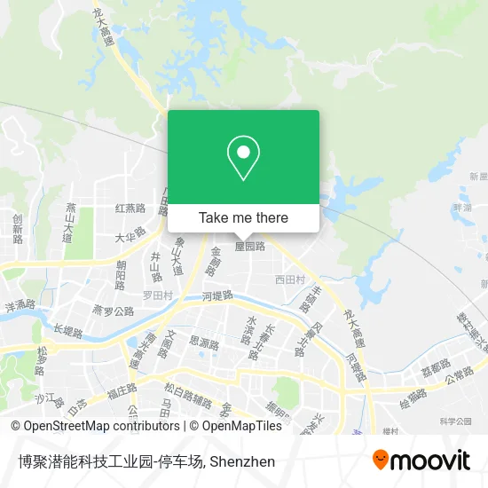 博聚潜能科技工业园-停车场 map