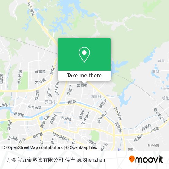 万金宝五金塑胶有限公司-停车场 map