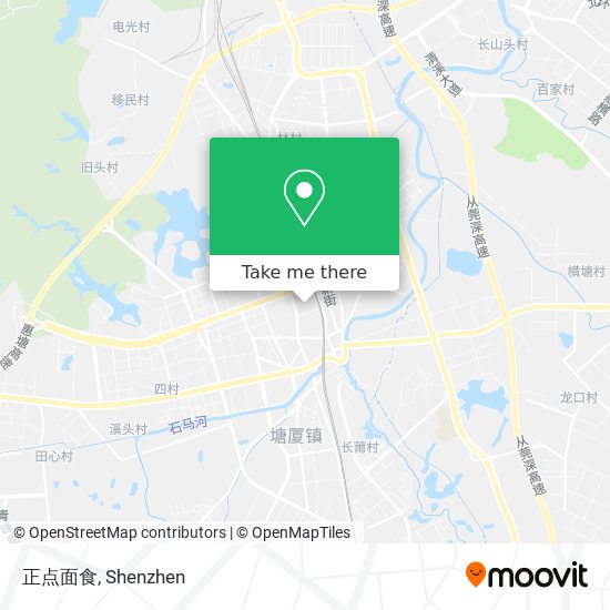 正点面食 map