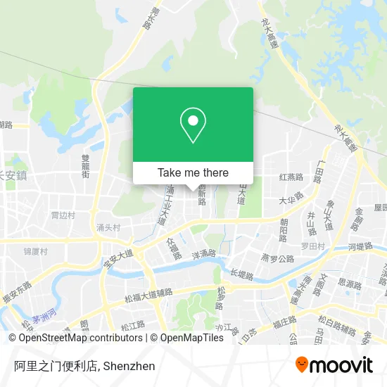 阿里之门便利店 map