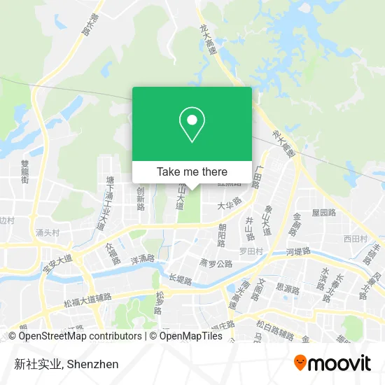 新社实业 map