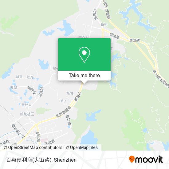 百惠便利店(大冚路) map