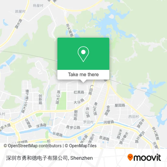 深圳市勇和德电子有限公司 map